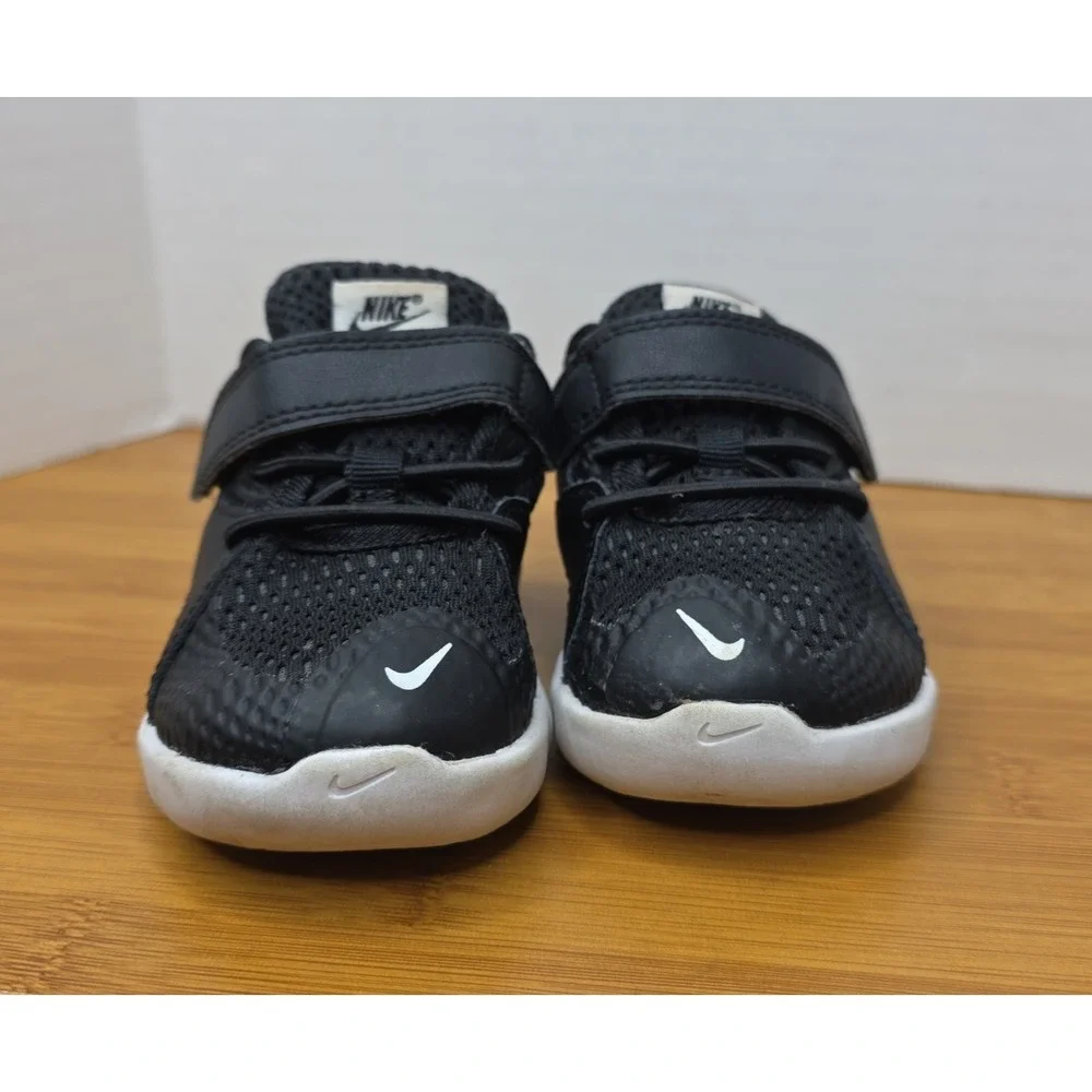 Nike Flex Contact 3 Kids Size 4C US Black/White Toddlers AR4155-001